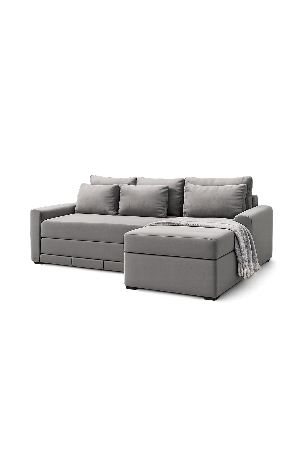 Sofa cama esquinero con baúl