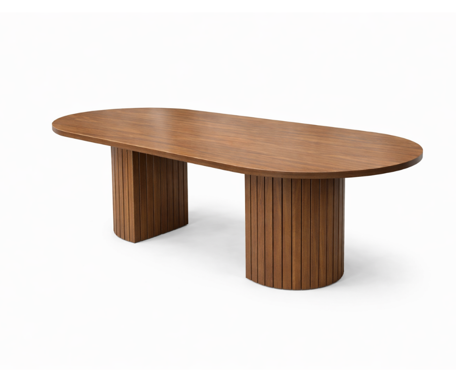 Comedor boho para 6 personas