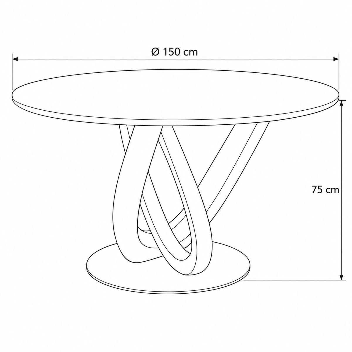 Mesa de comedor Cuore
