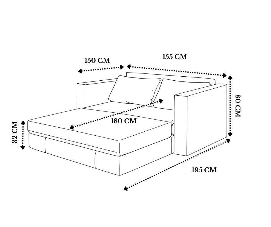Sofa cama Indie