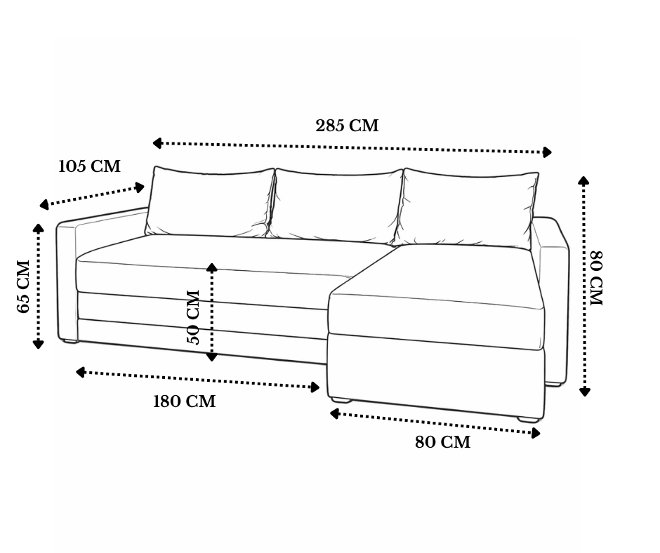 Sofa cama esquinero