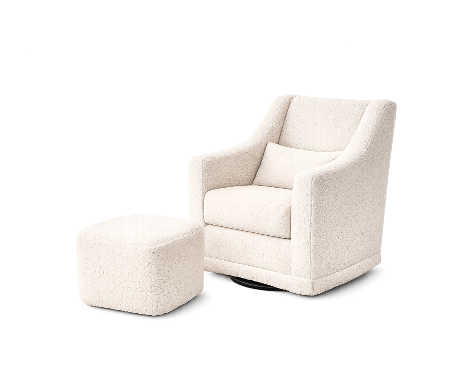 Sillón de Lactancia - Mecedora Giratoria