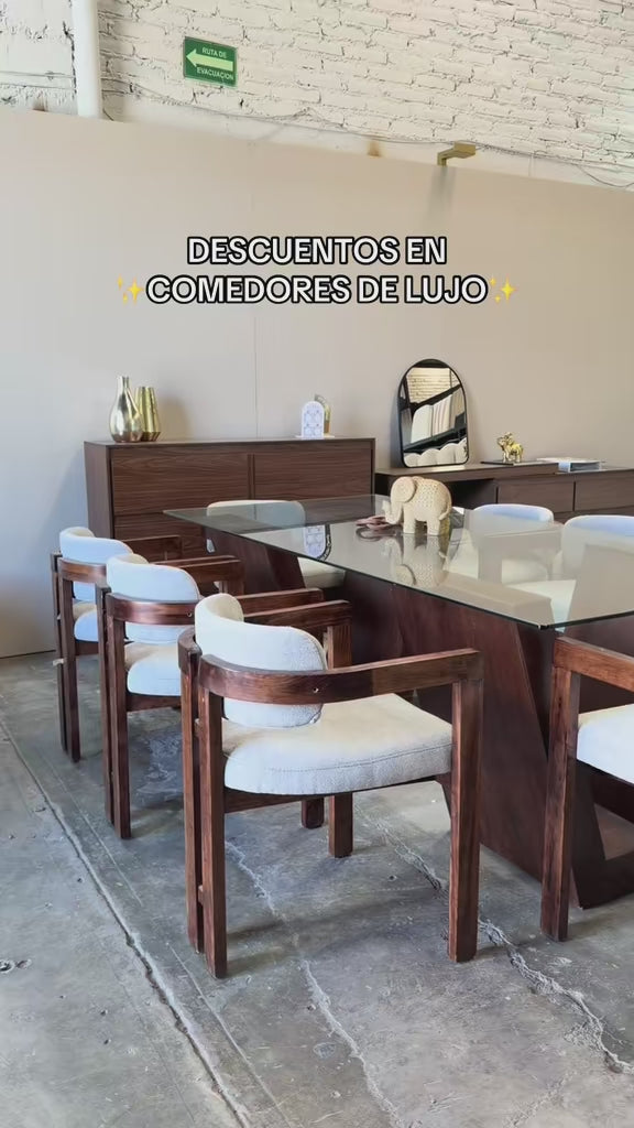 Comedor para 8 personas Roma